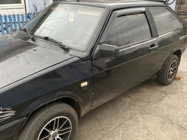 Черный ВАЗ 2108, объемом двигателя 1.5 л и пробегом 3 тыс. км за 1100 $, фото 1 на Automoto.ua