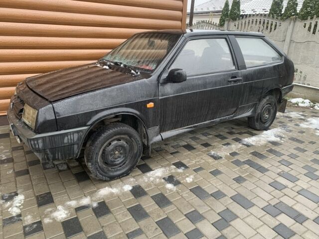 Черный ВАЗ 2108, объемом двигателя 1.5 л и пробегом 300 тыс. км за 473 $, фото 1 на Automoto.ua