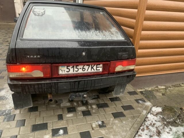 Черный ВАЗ 2108, объемом двигателя 1.5 л и пробегом 300 тыс. км за 473 $, фото 4 на Automoto.ua