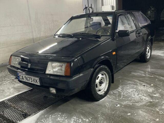 Черный ВАЗ 2108, объемом двигателя 1.3 л и пробегом 193 тыс. км за 1000 $, фото 1 на Automoto.ua