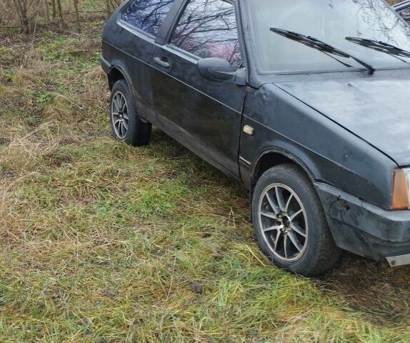 Черный ВАЗ 2108, объемом двигателя 1 л и пробегом 123 тыс. км за 591 $, фото 1 на Automoto.ua