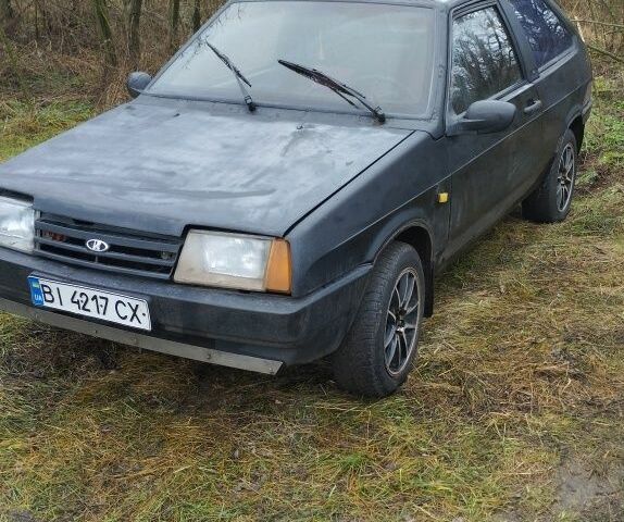 Черный ВАЗ 2108, объемом двигателя 1 л и пробегом 123 тыс. км за 591 $, фото 2 на Automoto.ua