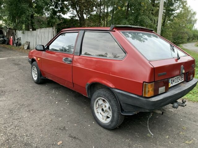 Черный ВАЗ 2108, объемом двигателя 1.3 л и пробегом 200 тыс. км за 750 $, фото 2 на Automoto.ua