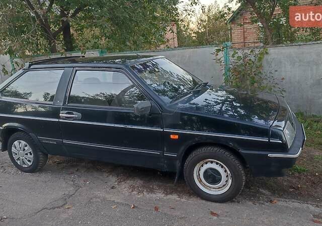 Черный ВАЗ 2108, объемом двигателя 1.5 л и пробегом 170 тыс. км за 900 $, фото 1 на Automoto.ua