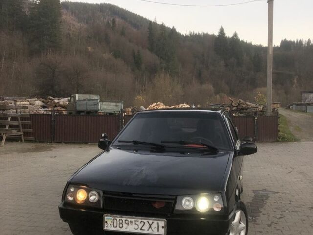 Черный ВАЗ 2108, объемом двигателя 1.3 л и пробегом 333 тыс. км за 1200 $, фото 2 на Automoto.ua