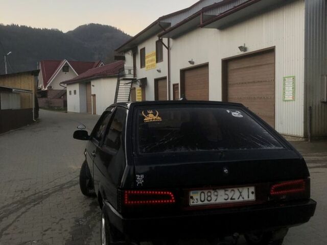 Черный ВАЗ 2108, объемом двигателя 1.3 л и пробегом 333 тыс. км за 1200 $, фото 1 на Automoto.ua