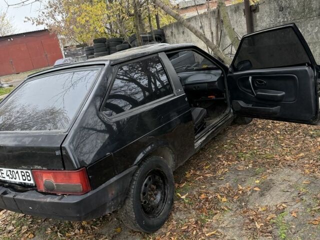 Черный ВАЗ 2108, объемом двигателя 1.6 л и пробегом 200 тыс. км за 1300 $, фото 3 на Automoto.ua