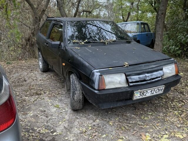 Чорний ВАЗ 2108, об'ємом двигуна 1.5 л та пробігом 100 тис. км за 500 $, фото 1 на Automoto.ua