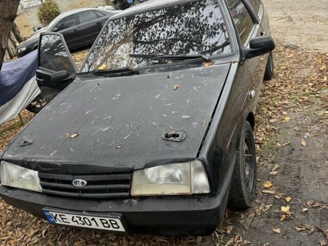 Черный ВАЗ 2108, объемом двигателя 1.6 л и пробегом 200 тыс. км за 1300 $, фото 2 на Automoto.ua