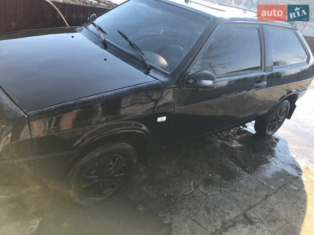 Черный ВАЗ 2108, объемом двигателя 1.3 л и пробегом 300 тыс. км за 1300 $, фото 2 на Automoto.ua