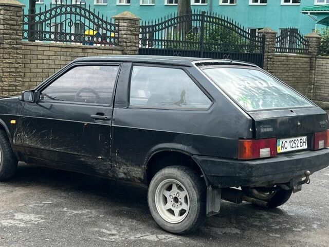 Чорний ВАЗ 2108, об'ємом двигуна 1.3 л та пробігом 47 тис. км за 400 $, фото 2 на Automoto.ua