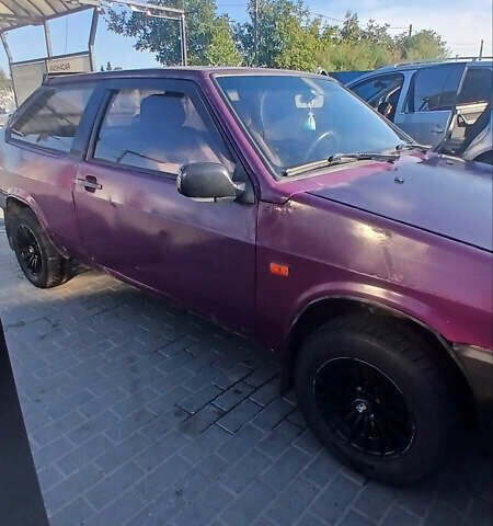 Фиолетовый ВАЗ 2108, объемом двигателя 1.29 л и пробегом 74 тыс. км за 750 $, фото 7 на Automoto.ua