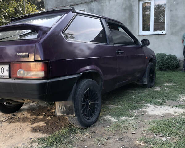 Фиолетовый ВАЗ 2108, объемом двигателя 1.29 л и пробегом 74 тыс. км за 750 $, фото 4 на Automoto.ua