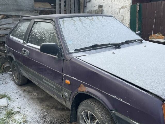 Фиолетовый ВАЗ 2108, объемом двигателя 1.5 л и пробегом 86 тыс. км за 379 $, фото 1 на Automoto.ua