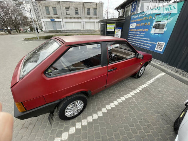 Красный ВАЗ 2108, объемом двигателя 1.3 л и пробегом 87 тыс. км за 1000 $, фото 3 на Automoto.ua