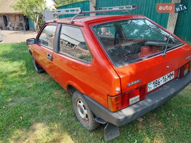 Красный ВАЗ 2108, объемом двигателя 1.3 л и пробегом 164 тыс. км за 1299 $, фото 4 на Automoto.ua