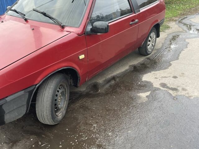 Красный ВАЗ 2108, объемом двигателя 1.3 л и пробегом 8 тыс. км за 552 $, фото 2 на Automoto.ua