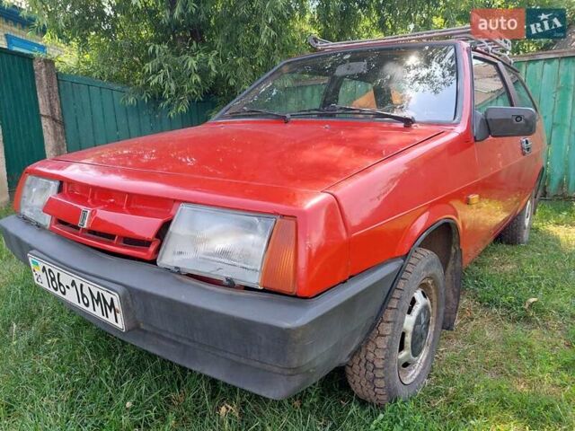 Красный ВАЗ 2108, объемом двигателя 1.3 л и пробегом 164 тыс. км за 1299 $, фото 6 на Automoto.ua