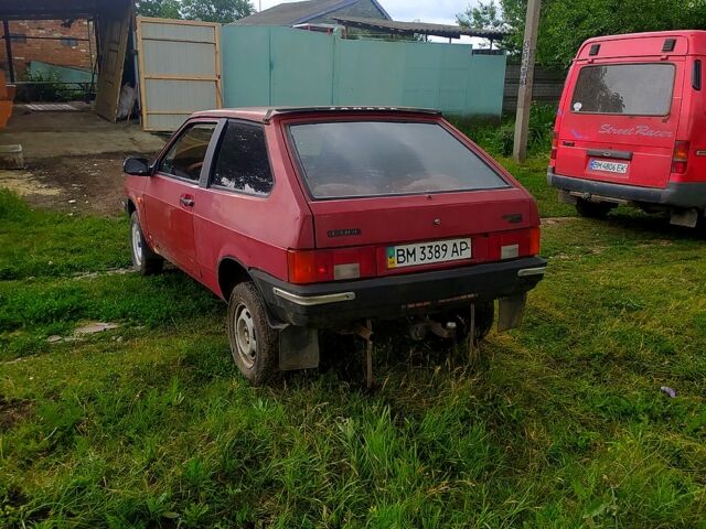 Красный ВАЗ 2108, объемом двигателя 1.3 л и пробегом 300 тыс. км за 850 $, фото 4 на Automoto.ua