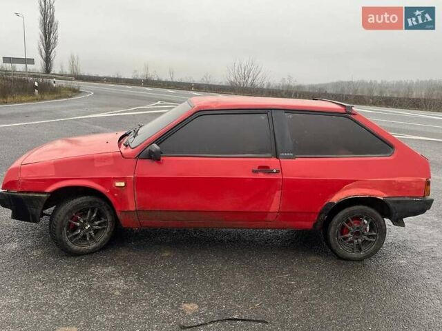Красный ВАЗ 2108, объемом двигателя 1.3 л и пробегом 146 тыс. км за 700 $, фото 3 на Automoto.ua