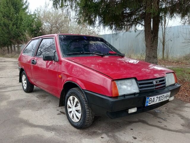Красный ВАЗ 2108, объемом двигателя 1.3 л и пробегом 100 тыс. км за 913 $, фото 1 на Automoto.ua