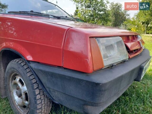 Красный ВАЗ 2108, объемом двигателя 1.3 л и пробегом 164 тыс. км за 1299 $, фото 2 на Automoto.ua