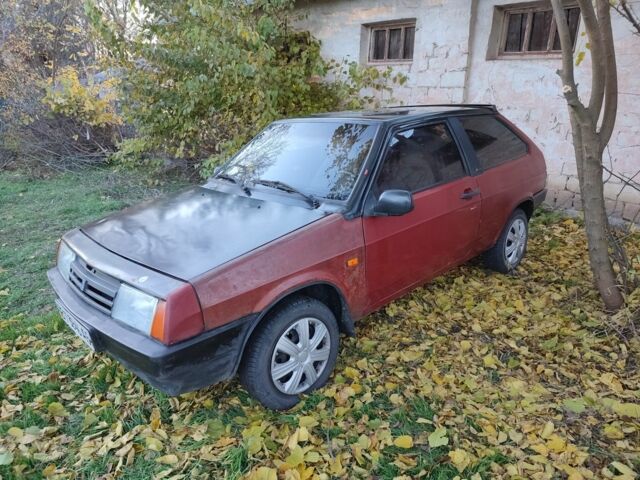 Красный ВАЗ 2108, объемом двигателя 1.3 л и пробегом 80 тыс. км за 650 $, фото 7 на Automoto.ua