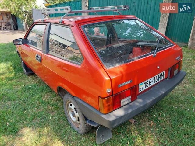 Красный ВАЗ 2108, объемом двигателя 1.3 л и пробегом 164 тыс. км за 1299 $, фото 5 на Automoto.ua