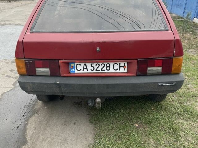 Красный ВАЗ 2108, объемом двигателя 1.3 л и пробегом 8 тыс. км за 552 $, фото 4 на Automoto.ua