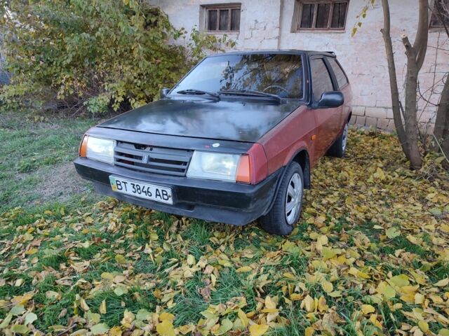 Красный ВАЗ 2108, объемом двигателя 1.3 л и пробегом 80 тыс. км за 650 $, фото 6 на Automoto.ua