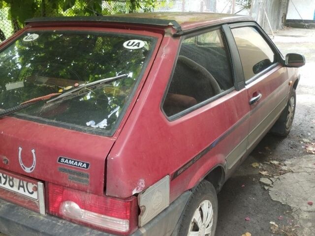 Красный ВАЗ 2108, объемом двигателя 0 л и пробегом 150 тыс. км за 1100 $, фото 3 на Automoto.ua