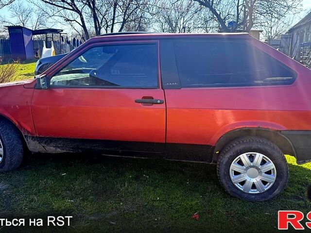 Красный ВАЗ 2108, объемом двигателя 1.3 л и пробегом 150 тыс. км за 750 $, фото 5 на Automoto.ua