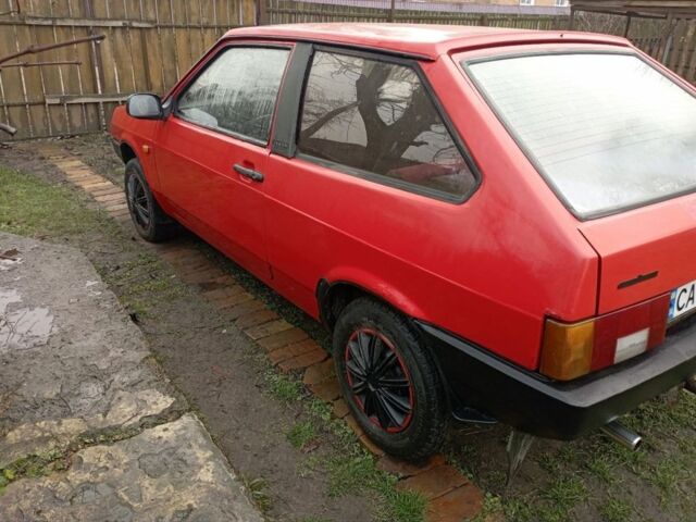 Красный ВАЗ 2108, объемом двигателя 1.5 л и пробегом 9 тыс. км за 1150 $, фото 1 на Automoto.ua