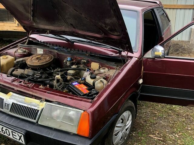 Червоний ВАЗ 2108, об'ємом двигуна 1.3 л та пробігом 200 тис. км за 1100 $, фото 10 на Automoto.ua