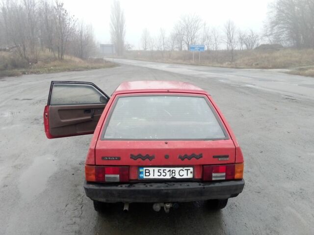 ВАЗ 2108 1987 в Александрие на Automoto.ua Красный ВАЗ 2108, объемом двигателя 1.3 л и пробегом 3 тыс. км за 500 $, фото 4 на Automoto.ua