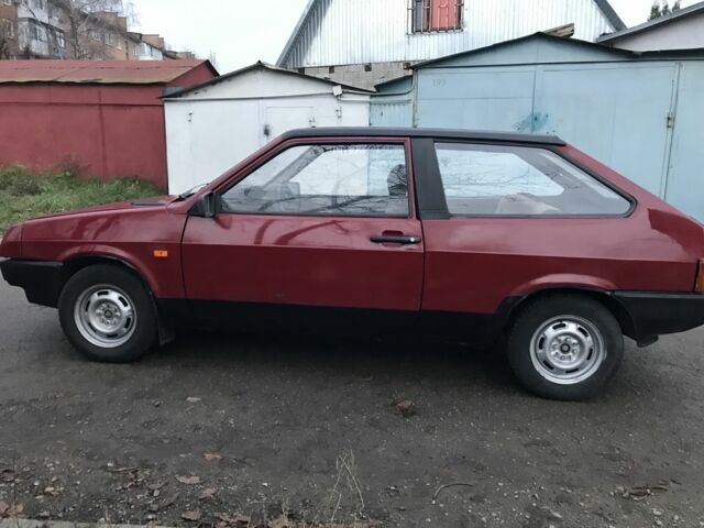 Красный ВАЗ 2108, объемом двигателя 1.3 л и пробегом 150 тыс. км за 670 $, фото 4 на Automoto.ua