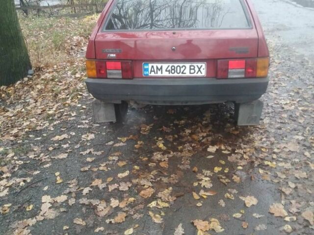 Червоний ВАЗ 2108, об'ємом двигуна 1.3 л та пробігом 111 тис. км за 1200 $, фото 3 на Automoto.ua