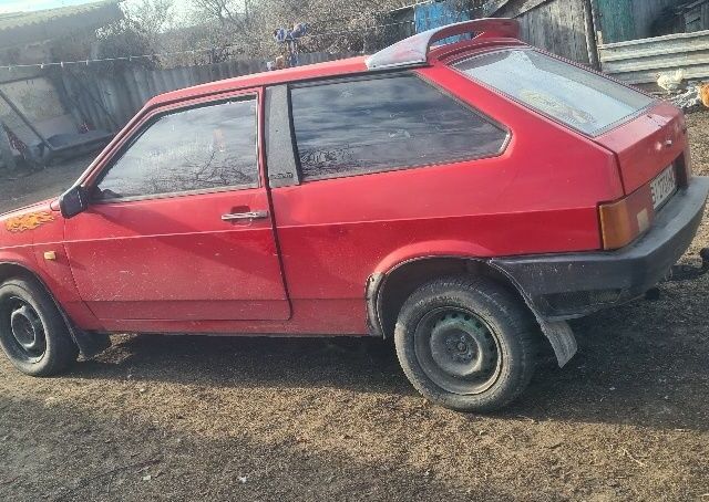 Красный ВАЗ 2108, объемом двигателя 1.3 л и пробегом 76 тыс. км за 689 $, фото 3 на Automoto.ua
