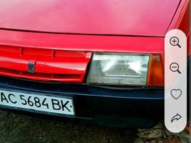 Красный ВАЗ 2108, объемом двигателя 1.3 л и пробегом 2 тыс. км за 600 $, фото 1 на Automoto.ua