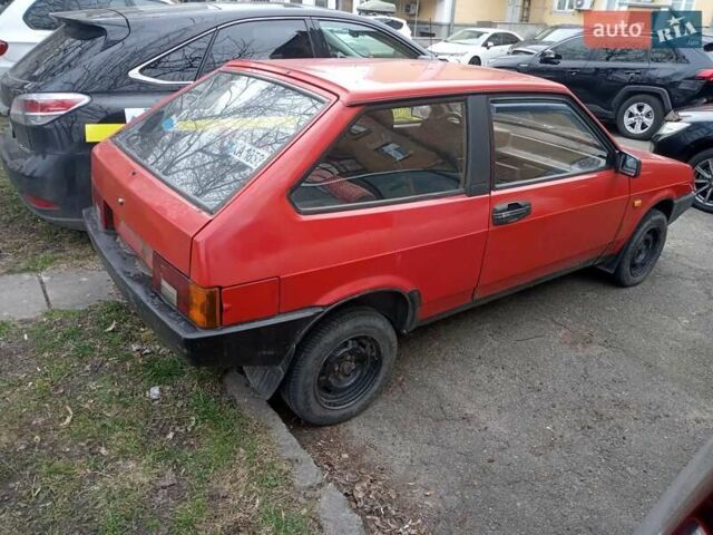 Красный ВАЗ 2108, объемом двигателя 1.3 л и пробегом 150 тыс. км за 603 $, фото 1 на Automoto.ua