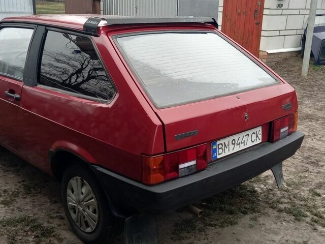 Червоний ВАЗ 2108, об'ємом двигуна 1.3 л та пробігом 50 тис. км за 1300 $, фото 1 на Automoto.ua