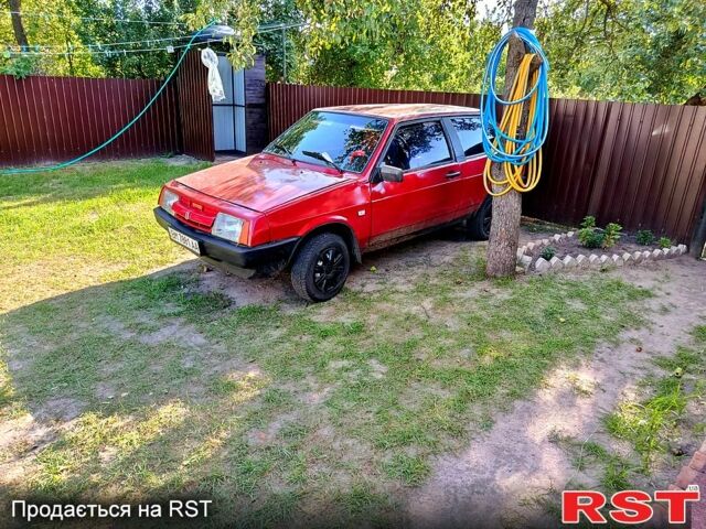 Красный ВАЗ 2108, объемом двигателя 1.3 л и пробегом 0 тыс. км за 650 $, фото 1 на Automoto.ua
