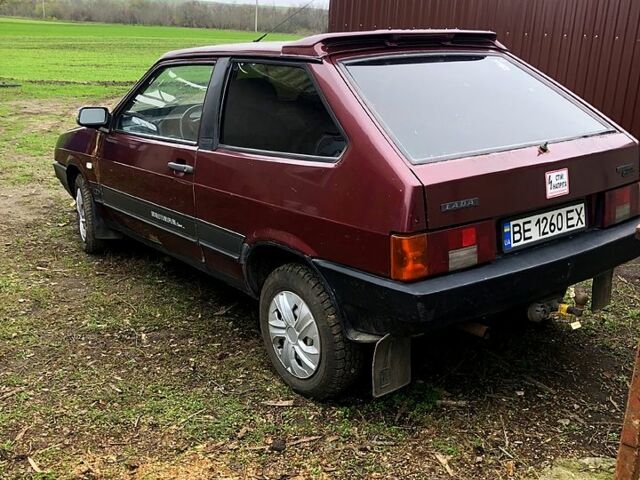 Червоний ВАЗ 2108, об'ємом двигуна 1.3 л та пробігом 200 тис. км за 1100 $, фото 1 на Automoto.ua