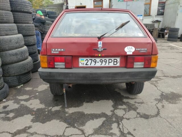 Красный ВАЗ 2108, объемом двигателя 1.3 л и пробегом 100 тыс. км за 1300 $, фото 5 на Automoto.ua