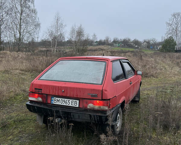 Красный ВАЗ 2108, объемом двигателя 1.29 л и пробегом 1 тыс. км за 1000 $, фото 3 на Automoto.ua