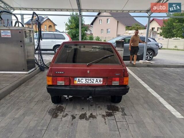 Красный ВАЗ 2108, объемом двигателя 1.3 л и пробегом 69 тыс. км за 800 $, фото 2 на Automoto.ua