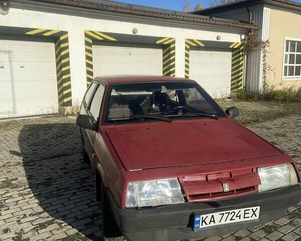 Красный ВАЗ 2108, объемом двигателя 1.3 л и пробегом 100 тыс. км за 741 $, фото 7 на Automoto.ua