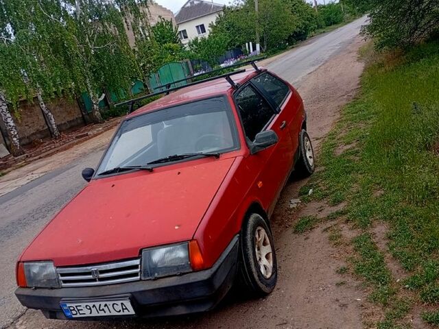 Красный ВАЗ 2108, объемом двигателя 1.3 л и пробегом 0 тыс. км за 470 $, фото 1 на Automoto.ua