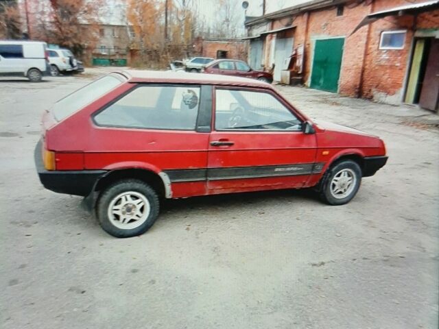 Красный ВАЗ 2108, объемом двигателя 1.3 л и пробегом 150 тыс. км за 750 $, фото 7 на Automoto.ua