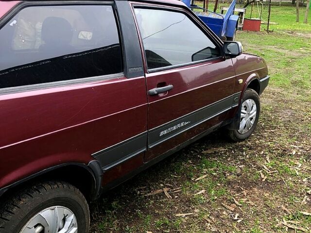 Червоний ВАЗ 2108, об'ємом двигуна 1.3 л та пробігом 200 тис. км за 1100 $, фото 4 на Automoto.ua